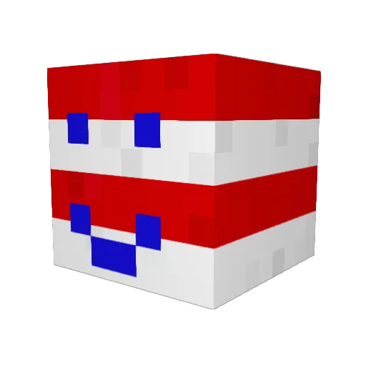 SatanicH1spanic Minecraft avatar head, 3D render