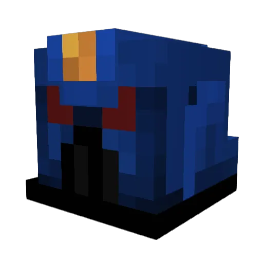 Satanic_Slayer Minecraft avatar head, 3D render