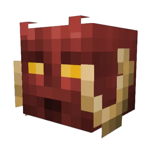 SatansMother Minecraft avatar head, 3D render