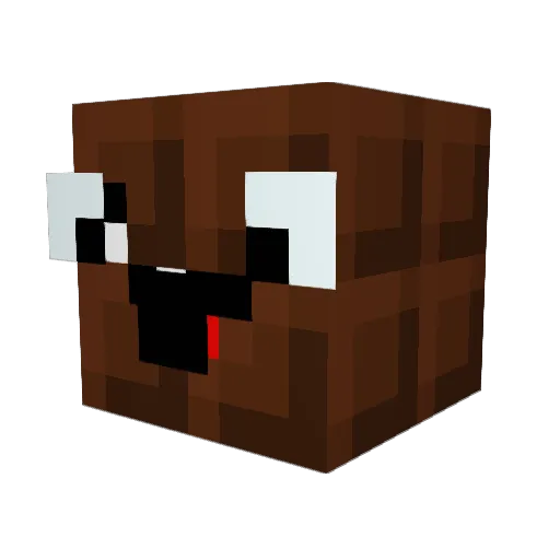 SatansThong Minecraft avatar head, 3D render