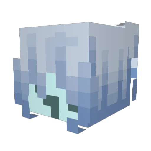 SatelliteVII Minecraft avatar head, 3D render