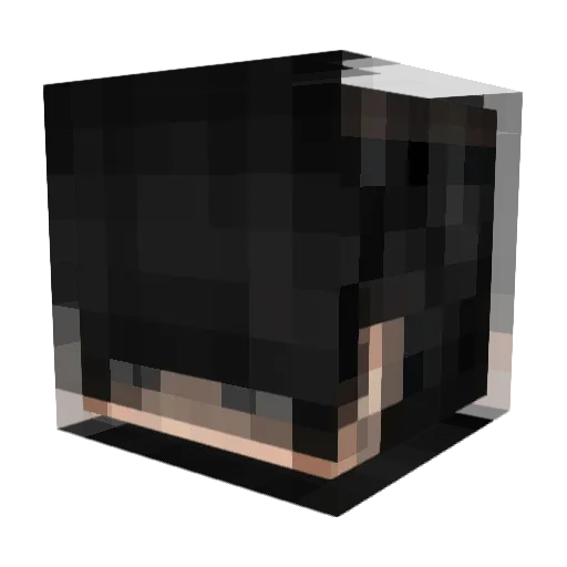 Satenzy Minecraft avatar head, 3D render