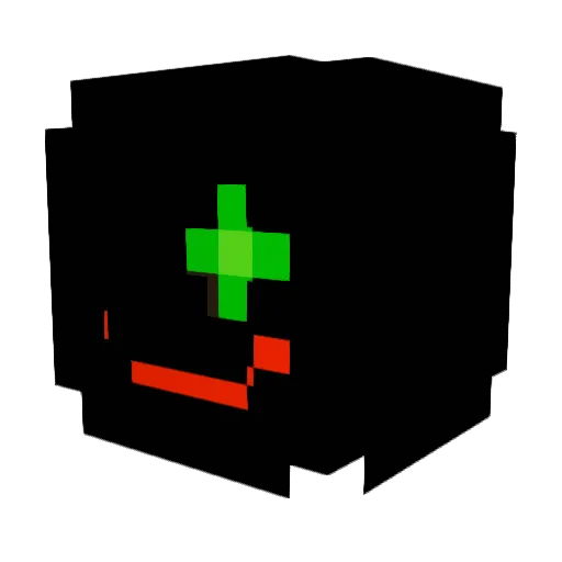 Satisfaction722 Minecraft avatar head, 3D render