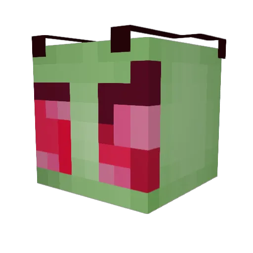 SatisfiedWheat Minecraft avatar head, 3D render