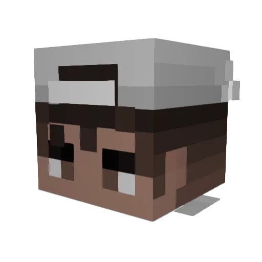 SativaJenny Minecraft avatar head, 3D render
