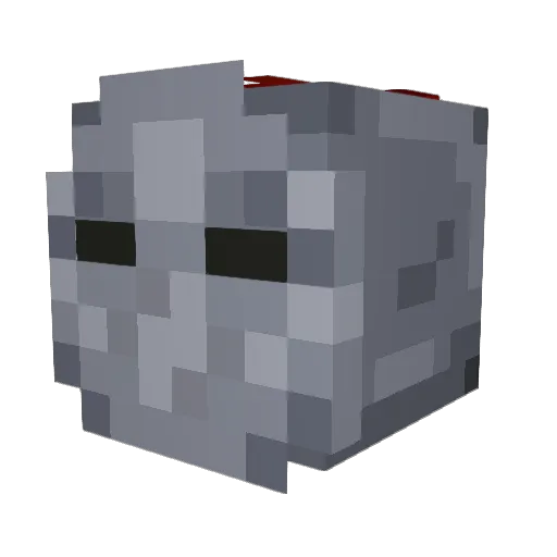 SatlaHarfa22 Minecraft avatar head, 3D render