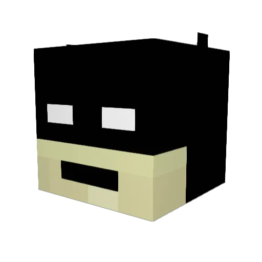 Satooxx Minecraft avatar head, 3D render