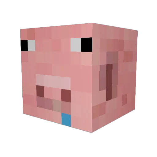Satorx33 Minecraft avatar head, 3D render