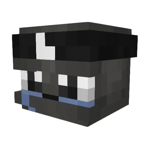 Satoshi731 Minecraft avatar head, 3D render