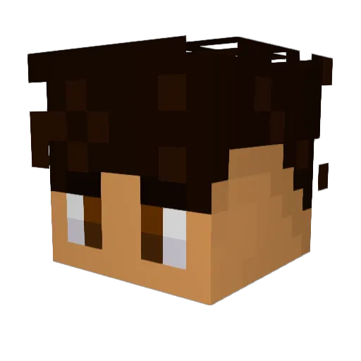Satsujin__ Minecraft avatar head, 3D render