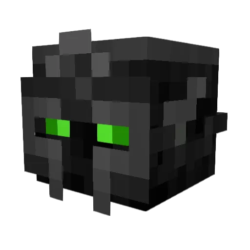 Saturn_550 Minecraft avatar head, 3D render
