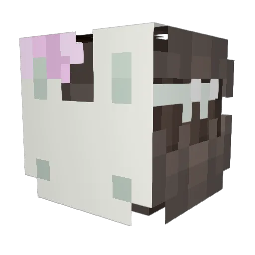 Saturn_Bat Minecraft avatar head, 3D render