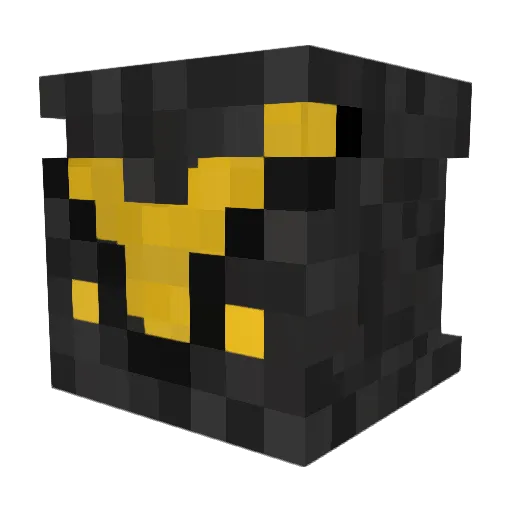 Saturnuus Minecraft avatar head, 3D render