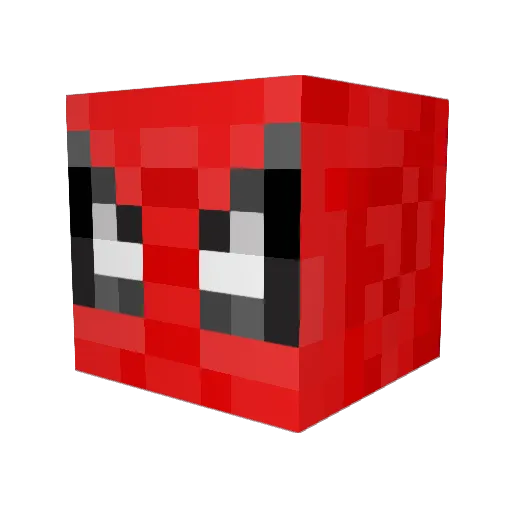 Satvrnn1 Minecraft avatar head, 3D render
