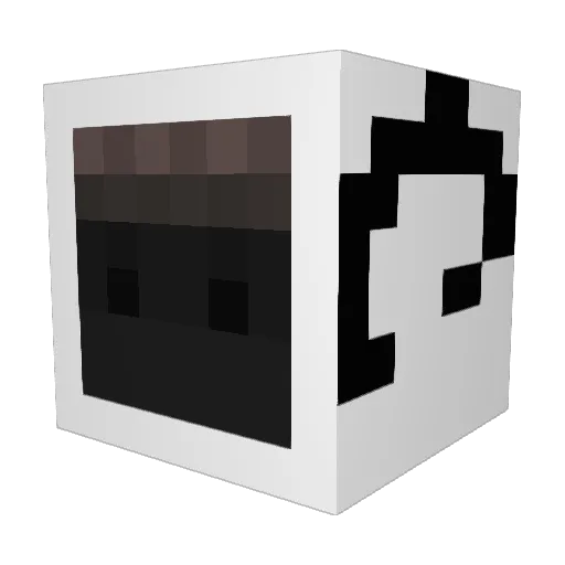 SauSaur Minecraft avatar head, 3D render