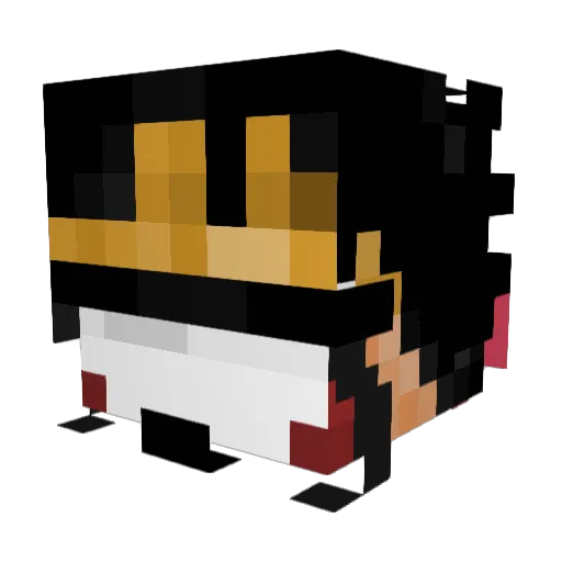 SauceGang69 Minecraft avatar head, 3D render