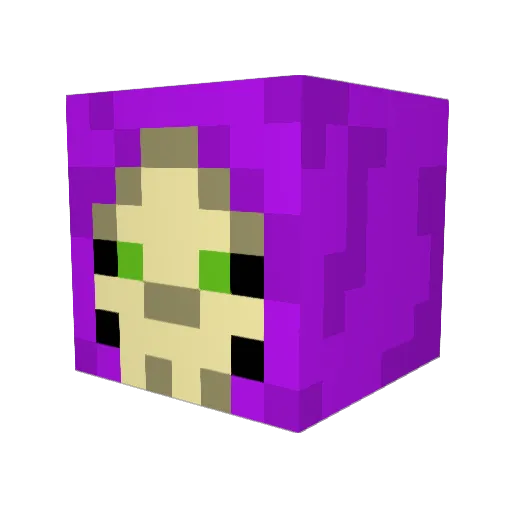 SaucyStrayz Minecraft avatar head, 3D render