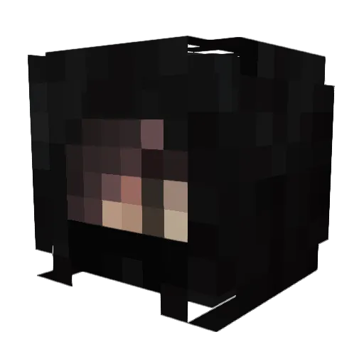Saucy_099 Minecraft avatar head, 3D render