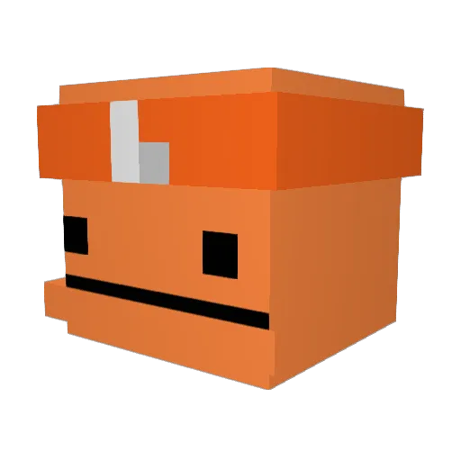 Saucy_Dog21 Minecraft avatar head, 3D render