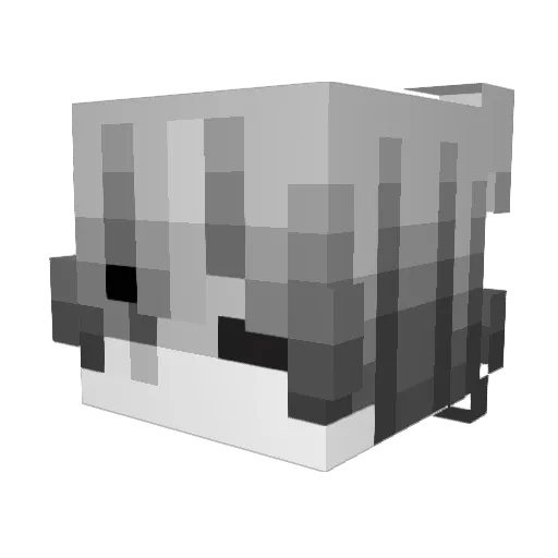 SaudiPsycho Minecraft avatar head, 3D render