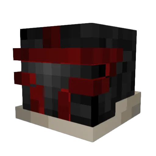 SaukeChase26 Minecraft avatar head, 3D render