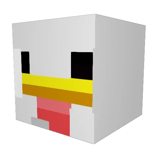Saul2606 Minecraft avatar head, 3D render