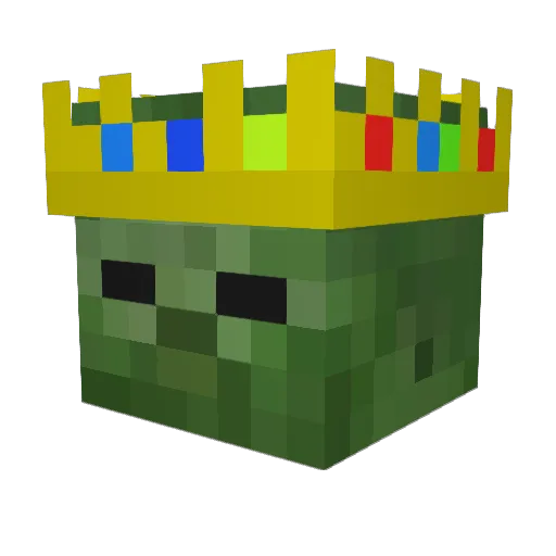 Saull01 Minecraft avatar head, 3D render