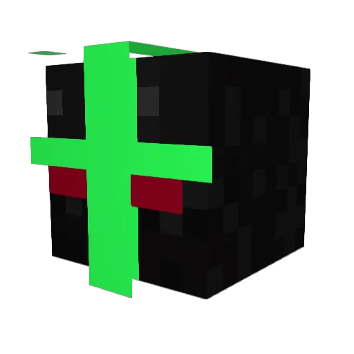 Saurio128 Minecraft avatar head, 3D render
