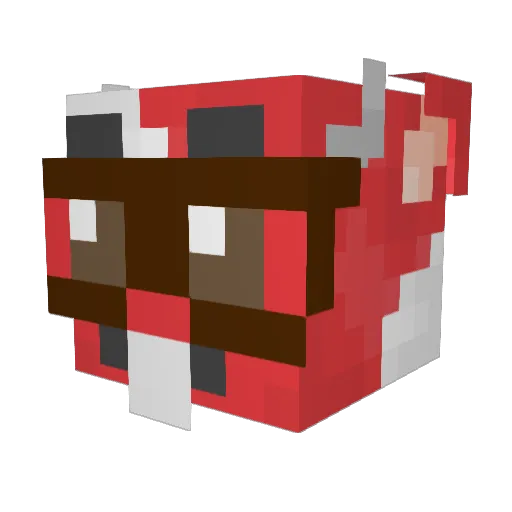 SauvoryCraft_ Minecraft avatar head, 3D render