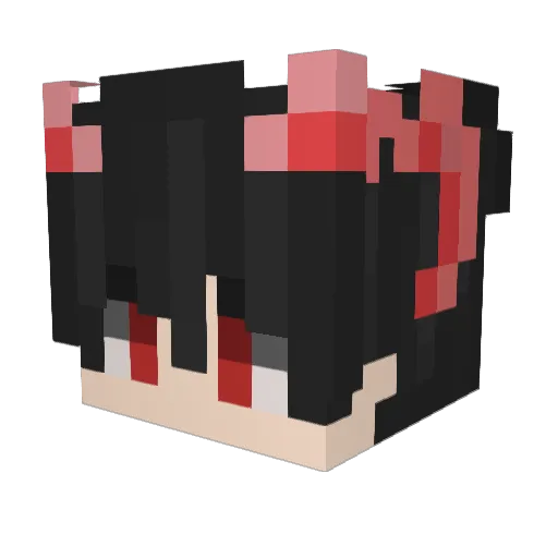 SavBoy Minecraft avatar head, 3D render