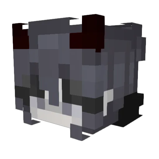 SavGhost Minecraft avatar head, 3D render