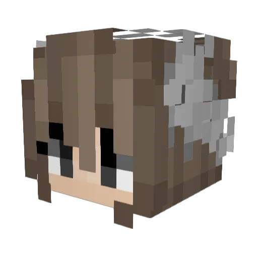SavSayan Minecraft avatar head, 3D render