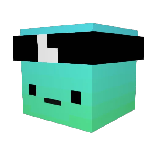 SavSis03 Minecraft avatar head, 3D render