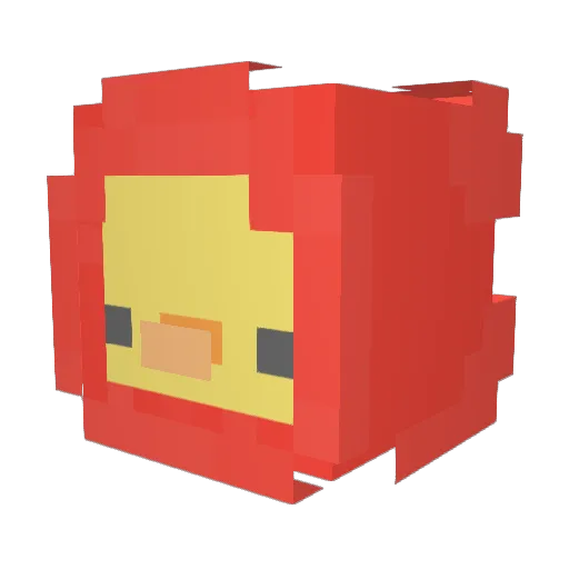 Savage4Secret Minecraft avatar head, 3D render