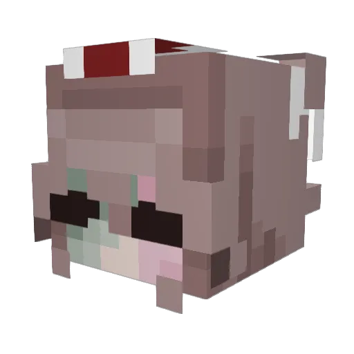 SavageAnG Minecraft avatar head, 3D render