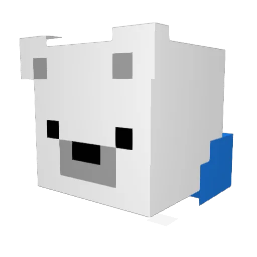 SavageBlaze Minecraft avatar head, 3D render