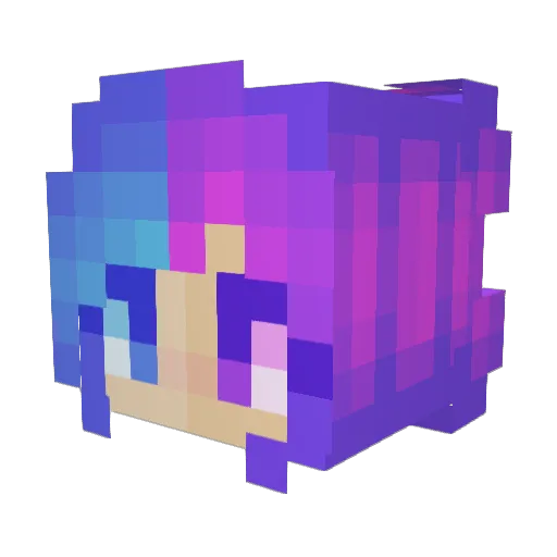 SavageBooty420 Minecraft avatar head, 3D render