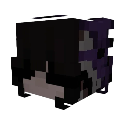SavageCat_09 Minecraft avatar head, 3D render