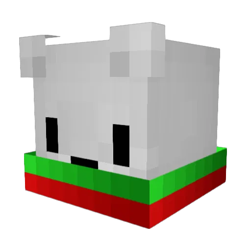 SavageEnt Minecraft avatar head, 3D render