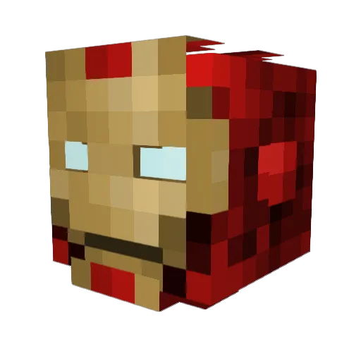 SavageHeart64 Minecraft avatar head, 3D render
