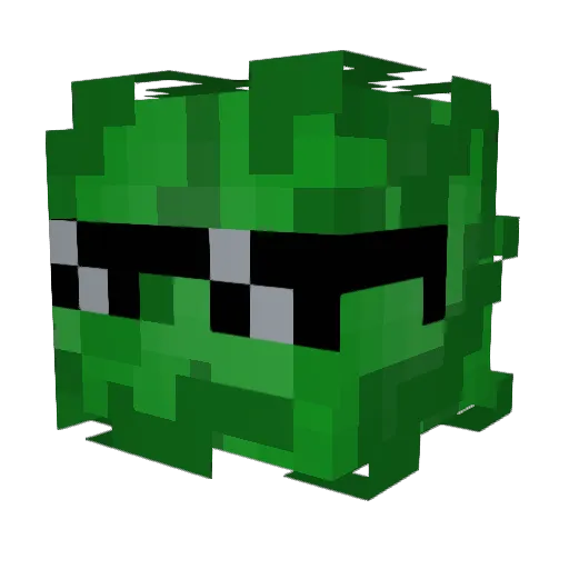 SavageKabage17 Minecraft avatar head, 3D render