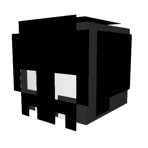 SavageKityy Minecraft avatar head, 3D render