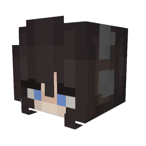 SavagePandaz705 Minecraft avatar head, 3D render