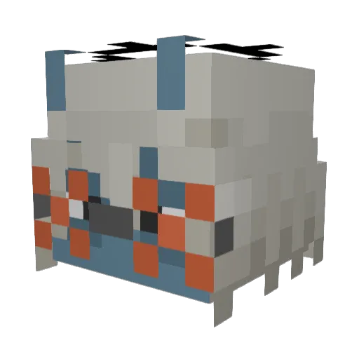 Savage__Steve Minecraft avatar head, 3D render