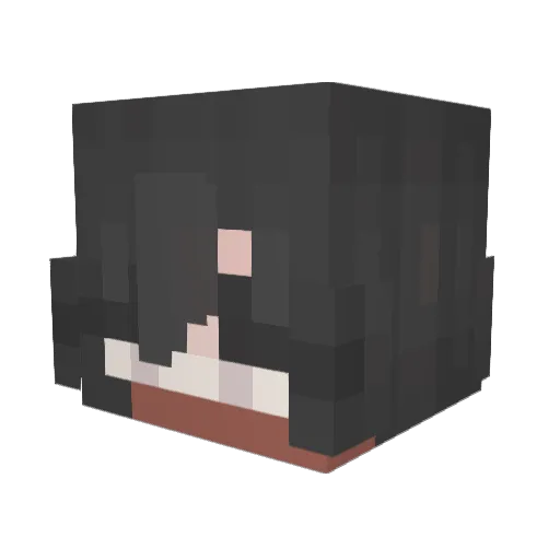Savagespadez Minecraft avatar head, 3D render