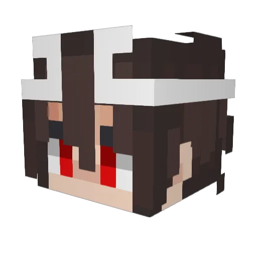 Savagetar21 Minecraft avatar head, 3D render