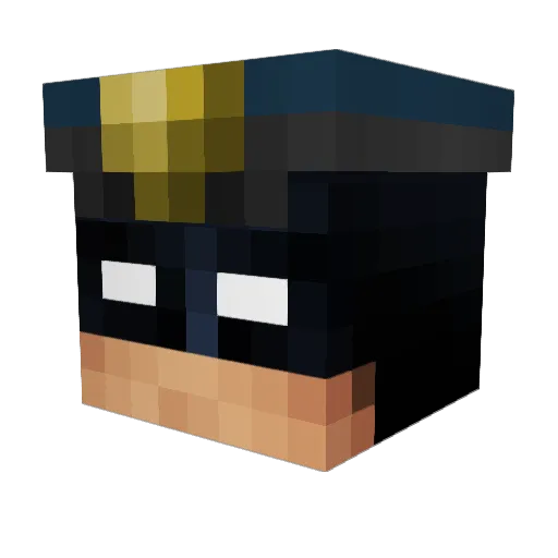 SavannahLPS Minecraft avatar head, 3D render