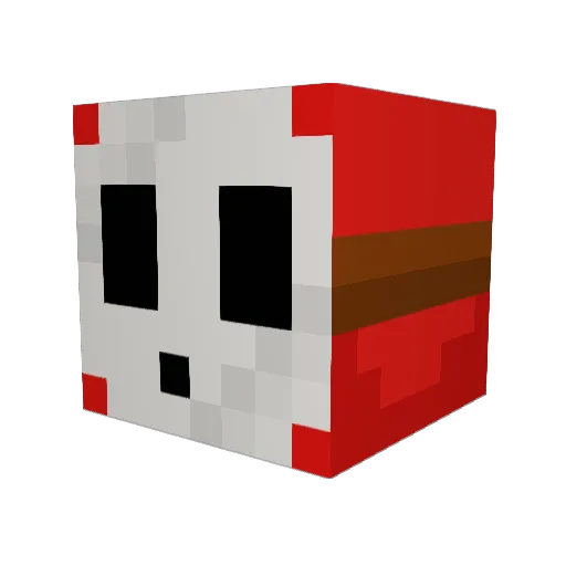 Savi_C Minecraft avatar head, 3D render