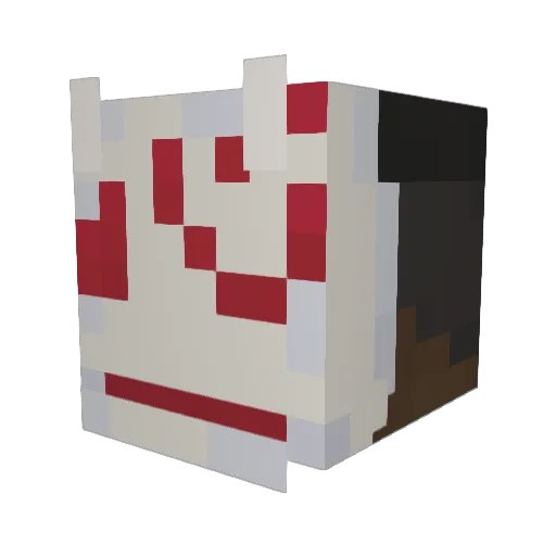Saviloll Minecraft avatar head, 3D render