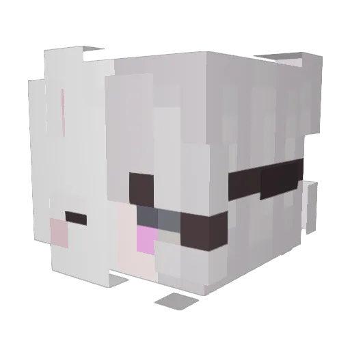 SavingEarth Minecraft avatar head, 3D render